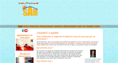Desktop Screenshot of logement-etudiant-madrid.com