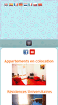 Mobile Screenshot of logement-etudiant-madrid.com